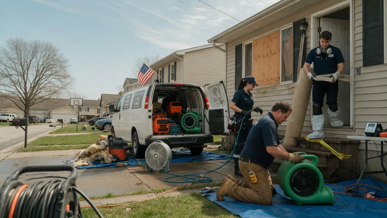 Water Damage Restoration in Rogers, NE near me